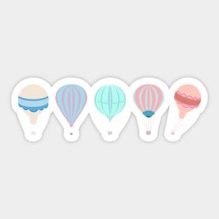 Hot Air Balloons Sticker